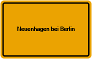 Grundbuchauszug Neuenhagen bei Berlin
